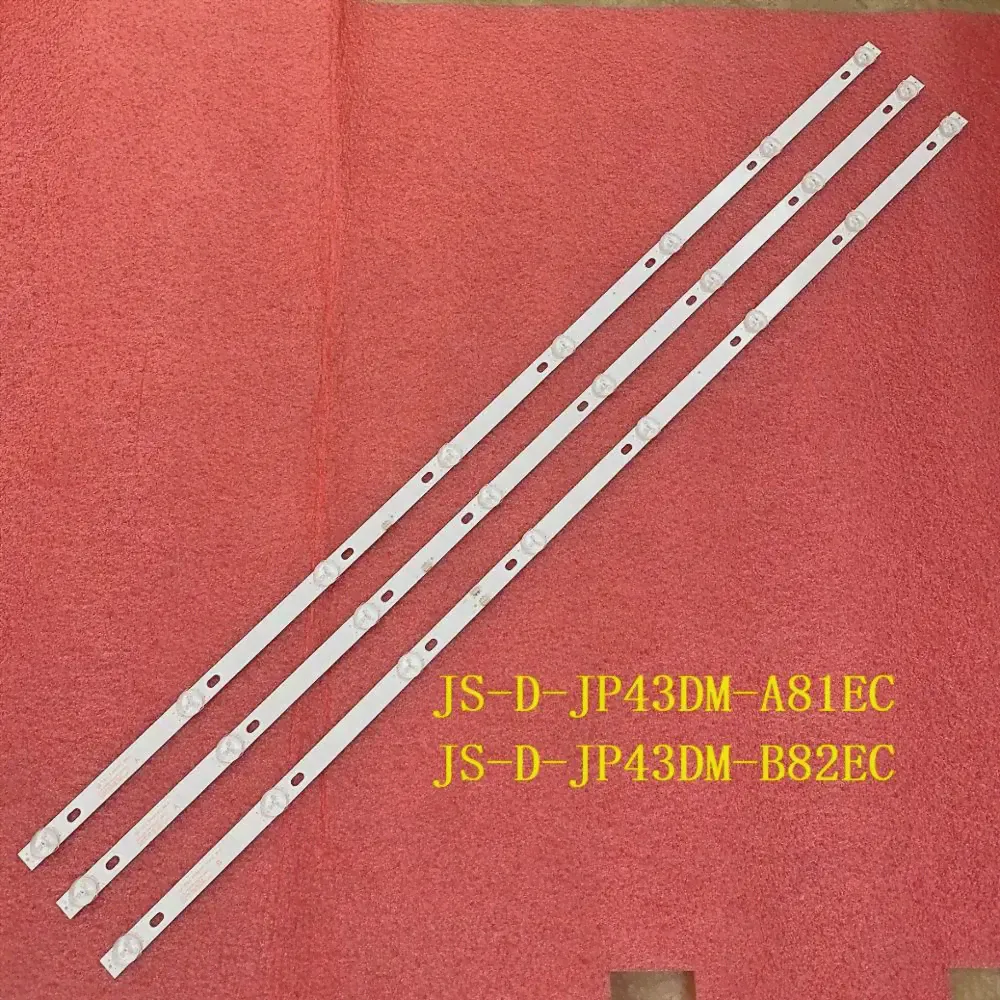 Светодиодная лента подсветки для SW-LED43BA201 BBK 43LEX-5043/FT2C 43LEX-5058/FT2C 43LEM-1043/FTS2C JS-D-JP43DM-A81EC JS-D-JP43DM-B82EC