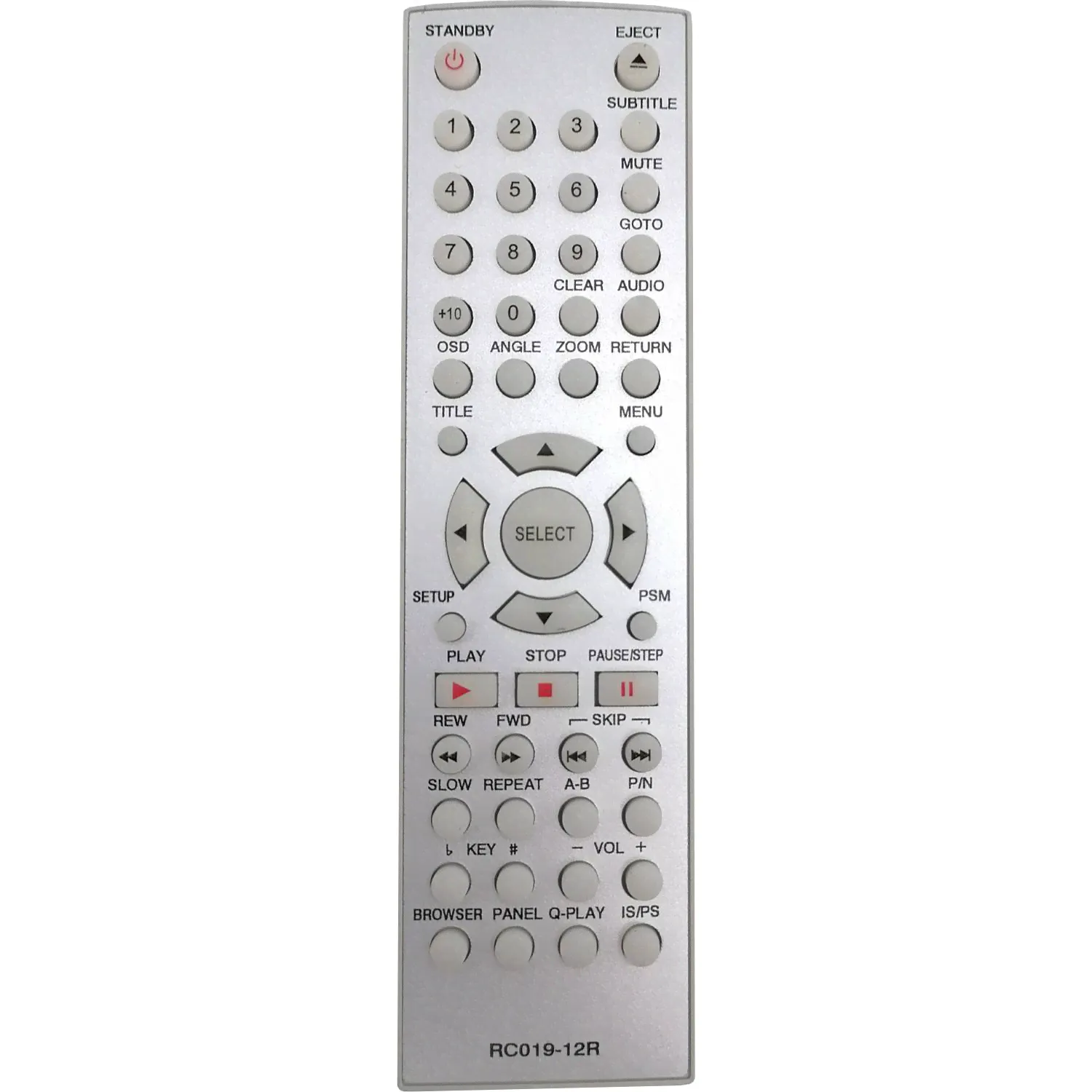 Пульт для BBK DVD RC-019-12R