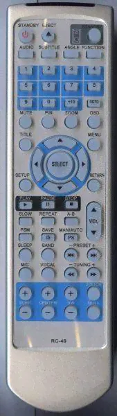 Пульт для BBK DVD RC-49-0