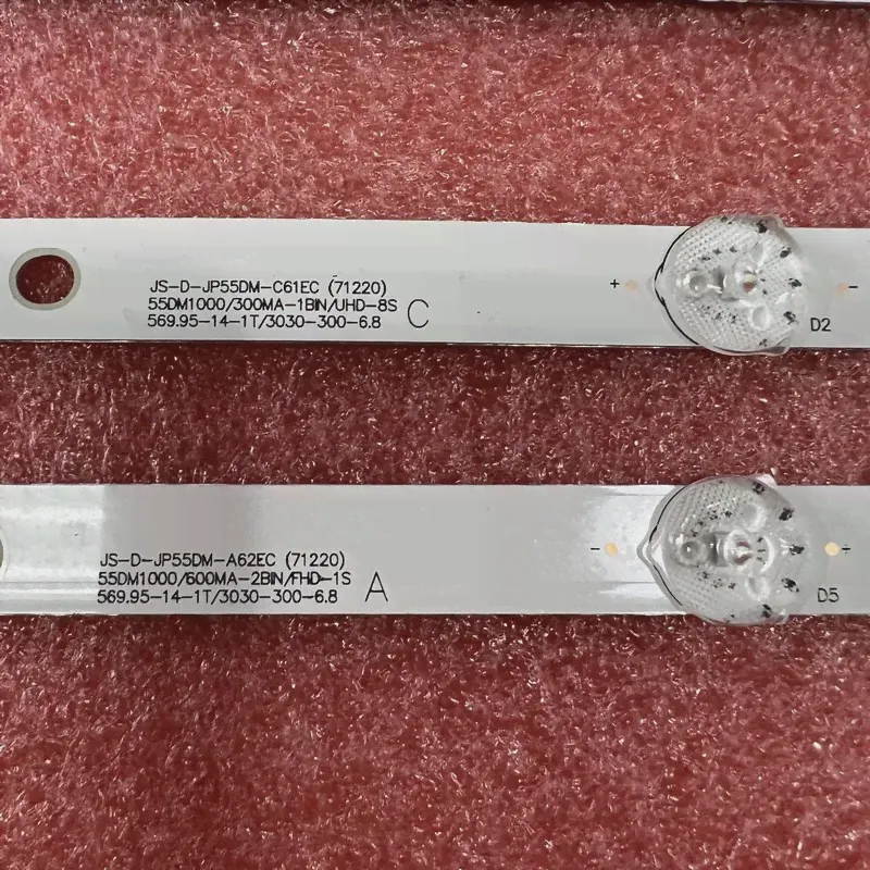 🛍 Светодиодная лента для подсветки (9) для BBK 55LEX-8158UTS2 AKTV JS-D-JP55DM-A62EC C61EC 55DM1000600MA-2BIN 55DM1000300MA-ABINFHD ND55K4000-1